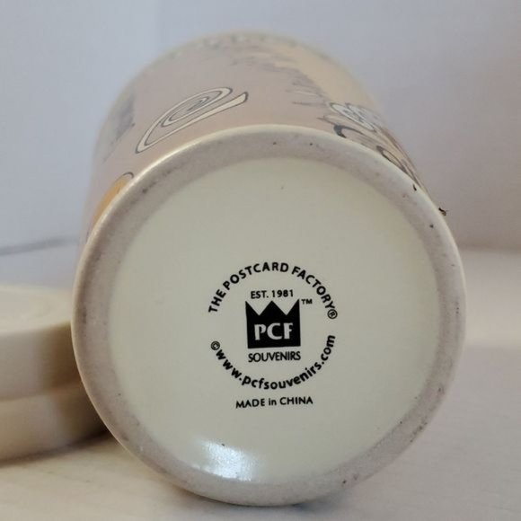 Ceramic Coffee Travel Tumbler Mug Cup 12 oz OUTER BANKS NORTH CAROLINA - Picture 6 of 12